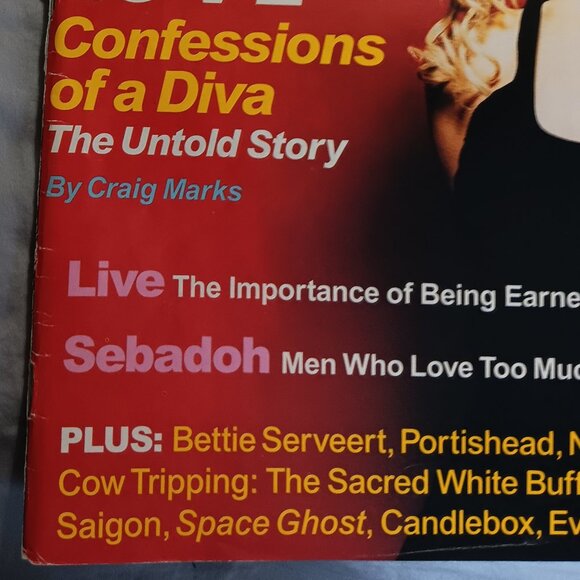 Vintage Spin Magazine February 1995: Courtney Love, Notorious B.I.G., Portishead - Picture 3 of 5